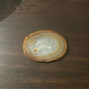 Authentic Agate Slice Coaster